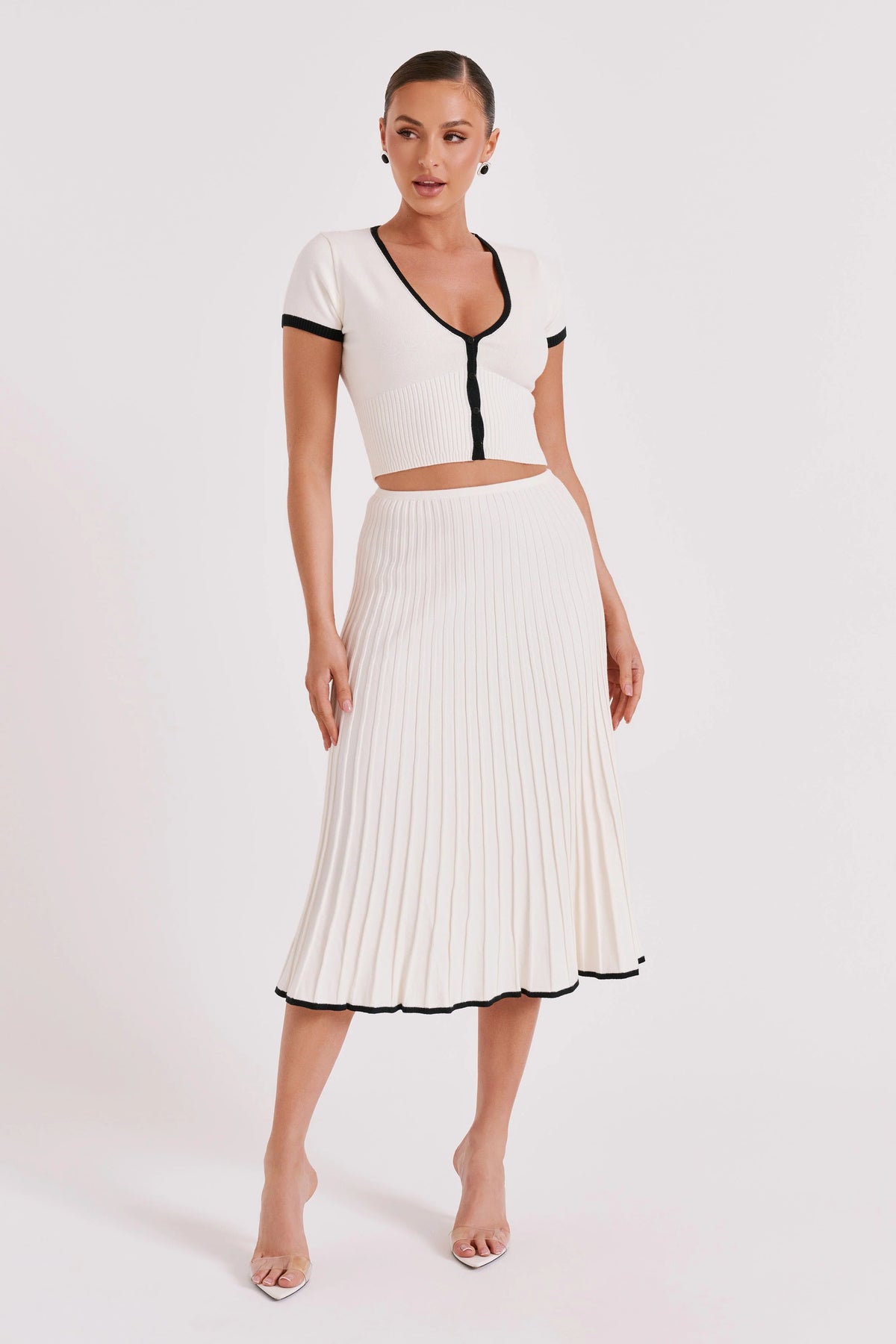 Nerja Set - Long Knit Skirt